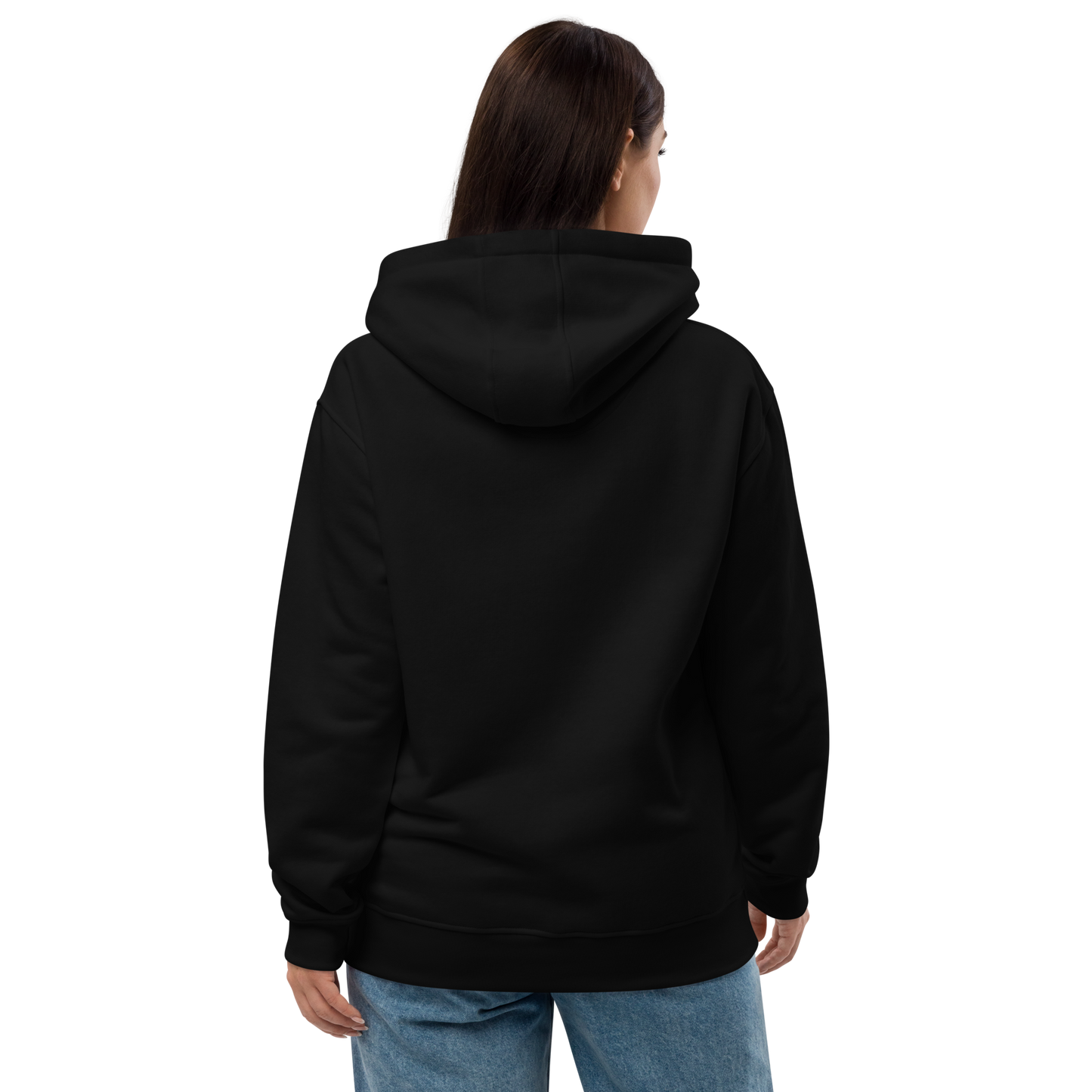 "Everyone believes a Bear attack" (wt) Premium Eco Hoodie Full Length (Gender inclusive)