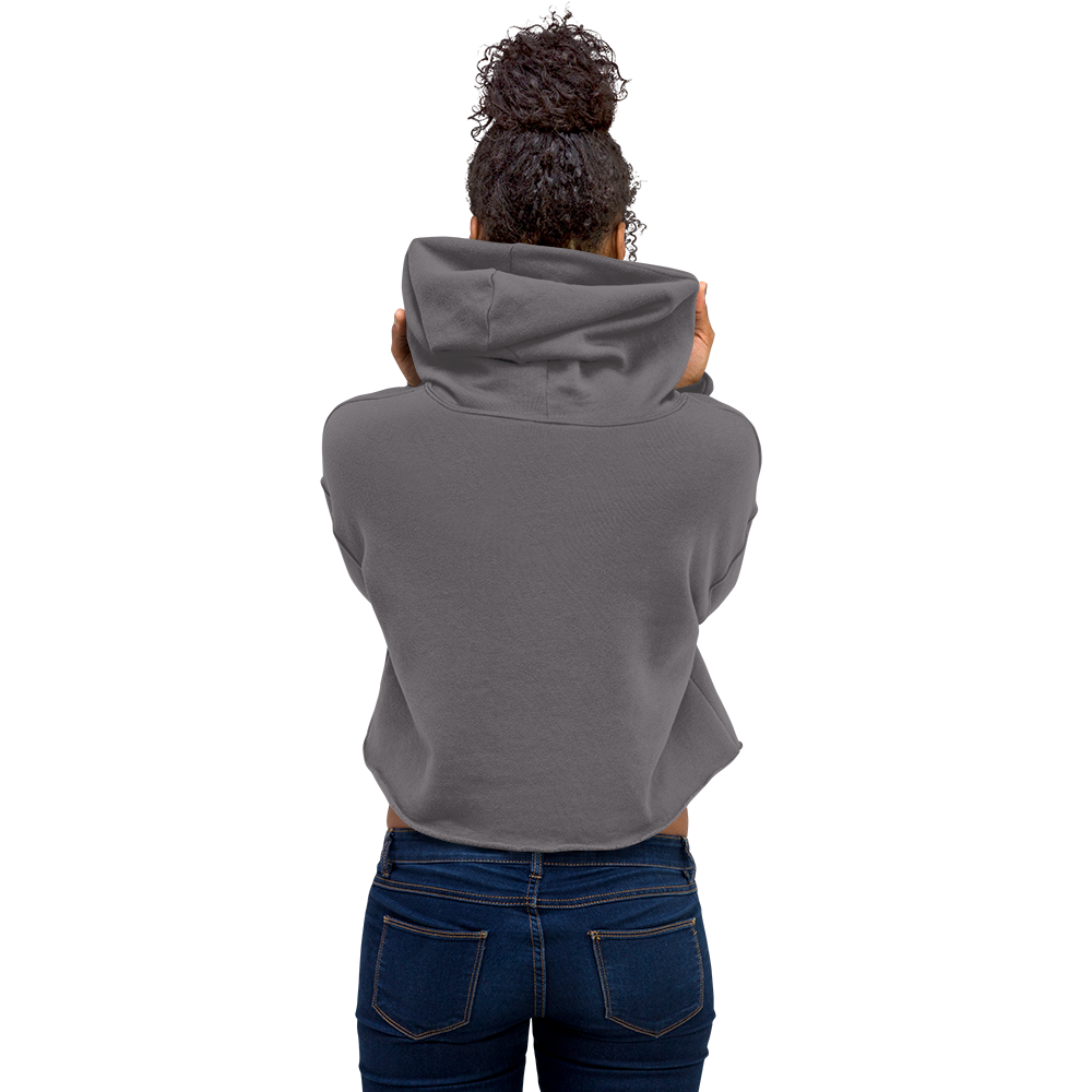 "Unity" Cropped Raw Edge Hoodie (Gender Inclusive)